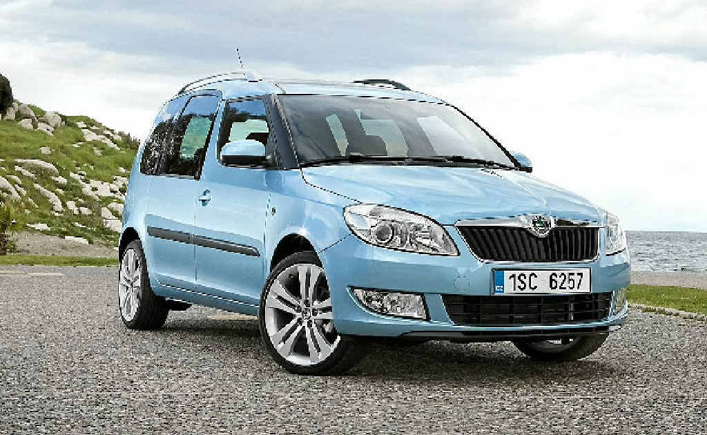 The Skoda Roomster, with abundant space, lives up to its name. The Skoda Roomster, with abundant space, lives up to its name.